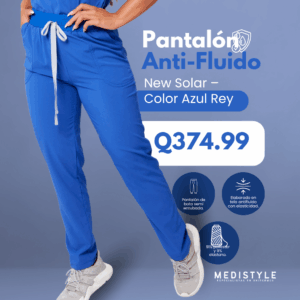 Pantalón Anti-Fluido: New Solar - Color Azul Rey