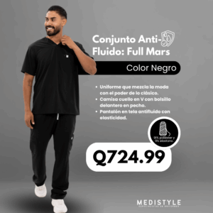 Conjunto Anti-Fluido: Full Mars - Color Negro