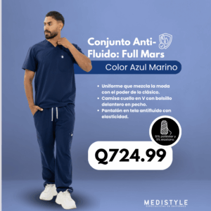 Conjunto Anti-Fluido: Full Mars - Color Azul Marino