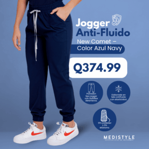 Jogger Anti-Fluido: New Comet - Color Azul Navy