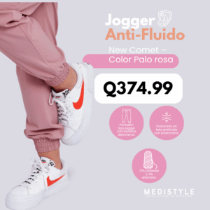 Jogger Anti-Fluido: New Comet – Color Palo Rosa