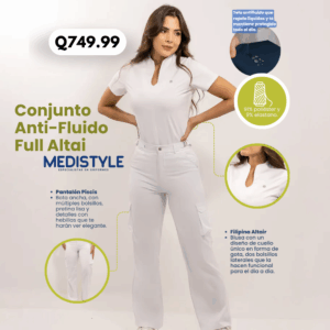 Conjunto Anti-Fluido: Full Altair – Color Blanco