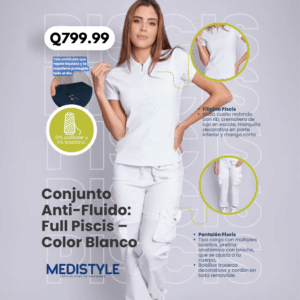 Conjunto Anti-Fluido: Full Piscis – Color Blanco