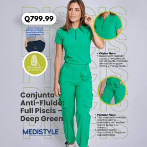 Conjunto Anti-Fluido: Full Piscis – Color Deep Green