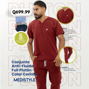 Conjunto Anti-Fluido: Full Plutón – Color Corinto