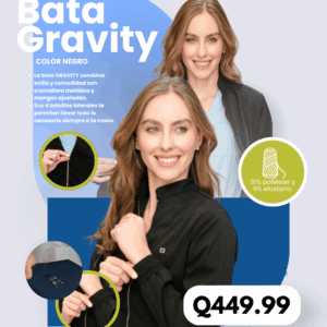 Bata Gravity - Color Negro